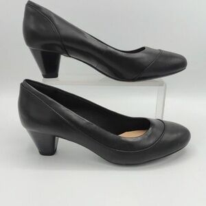 Clarks Elegant Black Heels